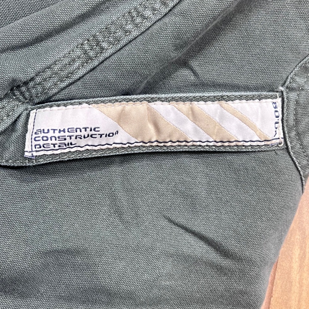 Faded Glory Mens 40 Carpenter Utility Shorts Service Green Canvas FG6006 Cotton - Picture 11 of 15